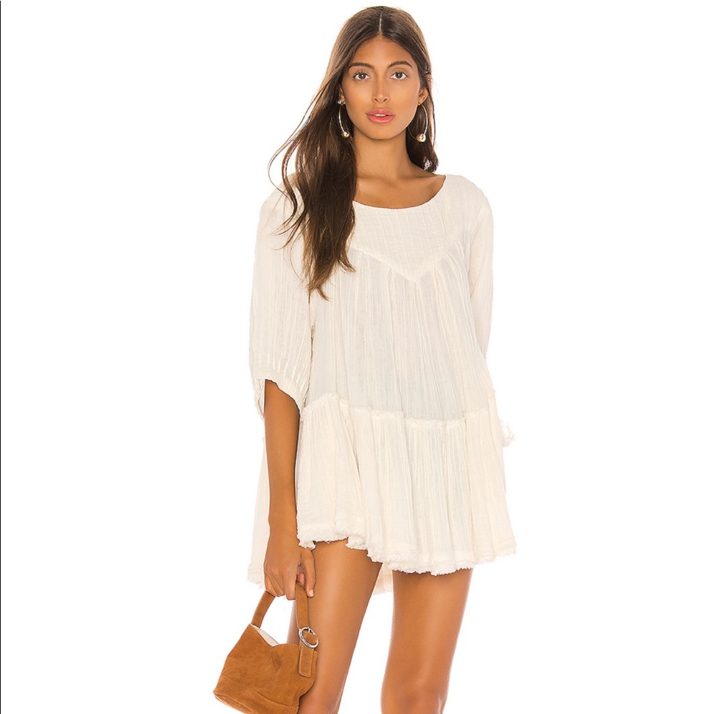 Free People Ecru Tunic